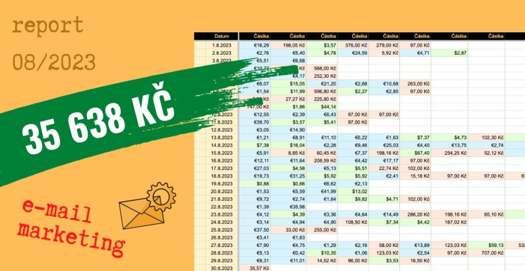 Srpen 2023 – report affiliate webů 2 affil report srpen 2023