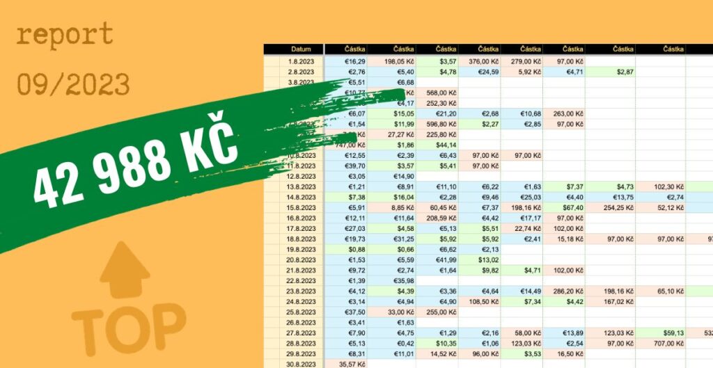 Září 2023 – report affiliate webů 3 zari 2023 report affiliate